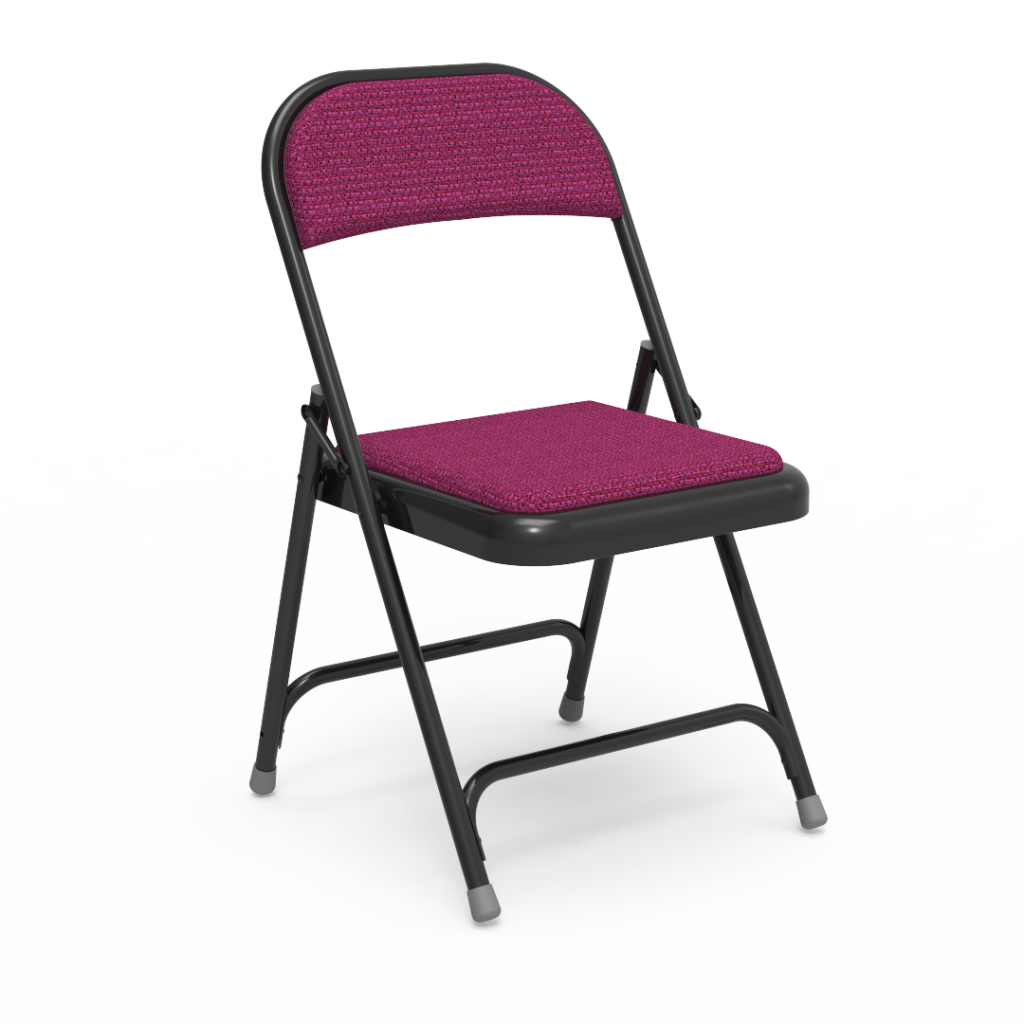 Steel Folding Chair with Fabric Upholstery — Virco Store