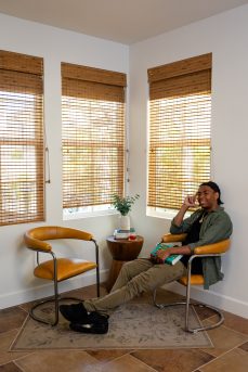 The Lorren Chair in Light Honey