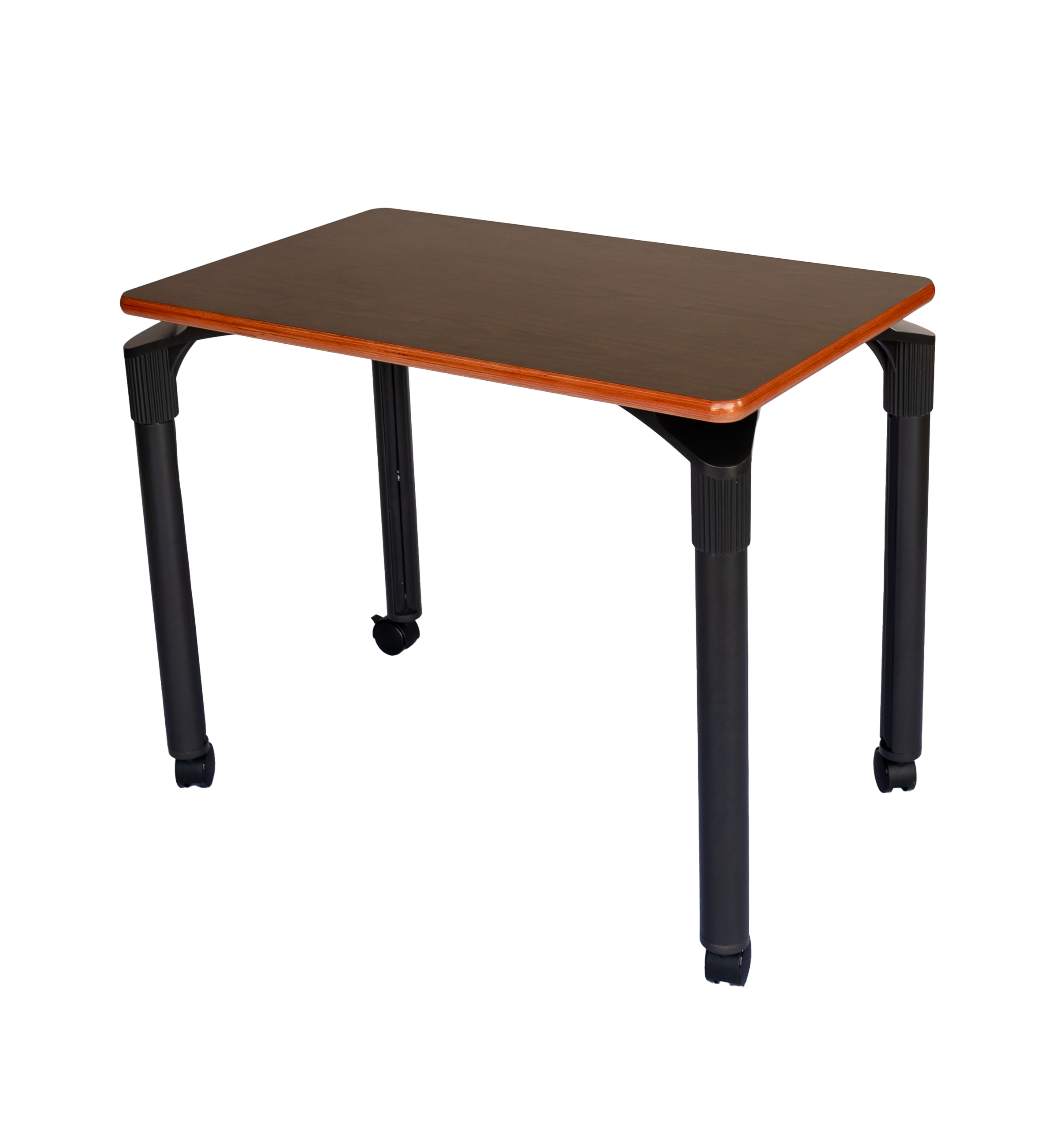 Plateau Desk Walnut Black Sitting Hi Res no background (1)